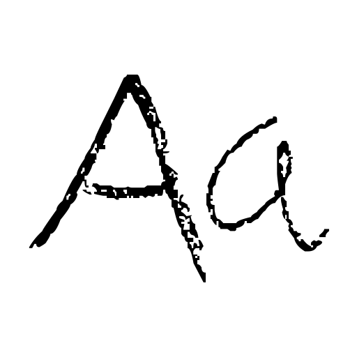 Chicken Scratch (ZoidXsa) Font icon