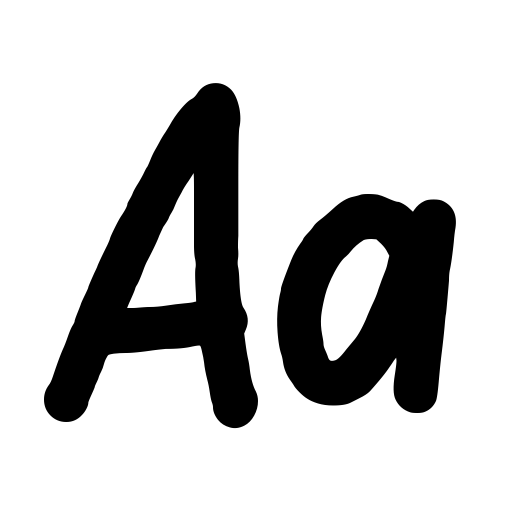 Childhood Memories Font icon