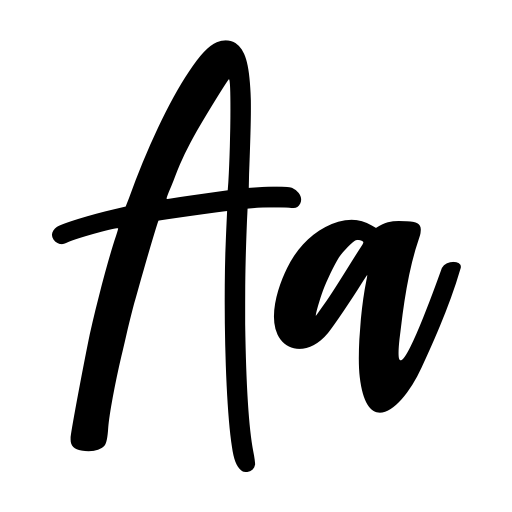 Childish Font icon