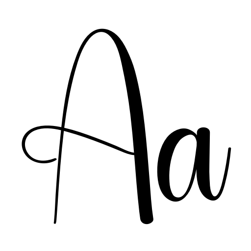 Children Day Font icon