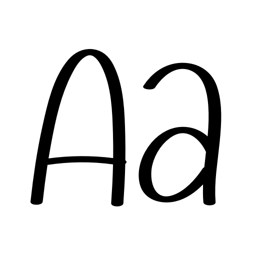 Children Girls Font icon