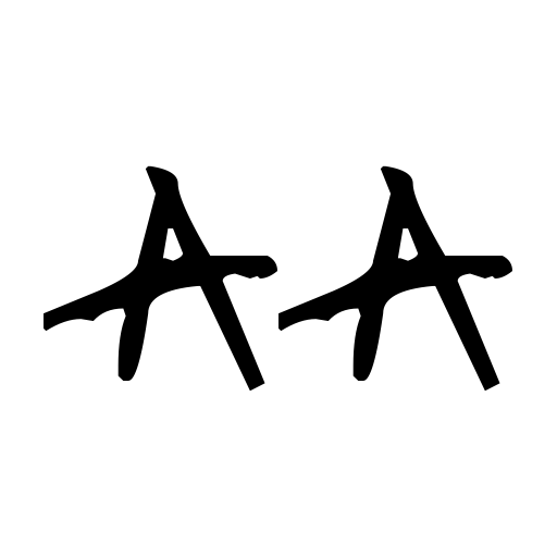 Children Once Where Font icon