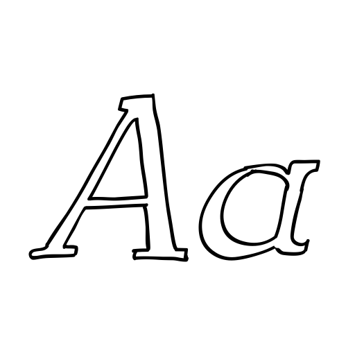 Children´s Book Font icon