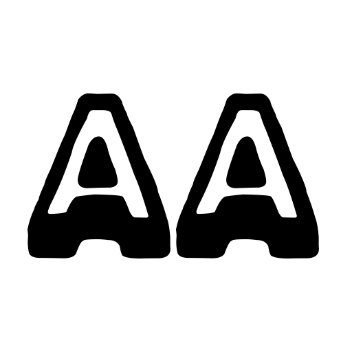 Children Tittle Font icon