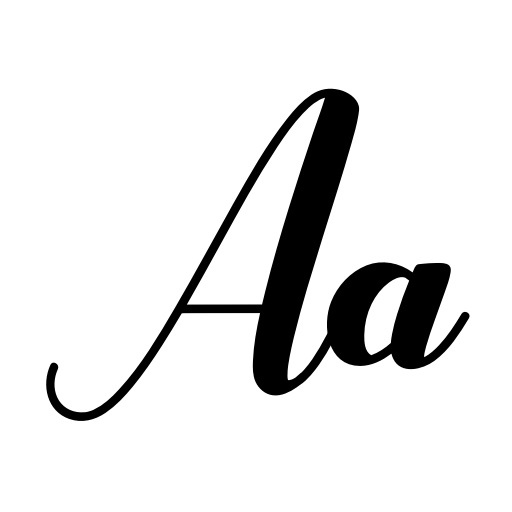 Clipart Font preview