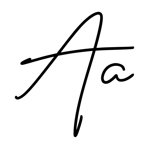 Darlington Signature Font icon