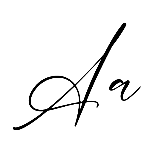 Delistaria Signature Font icon