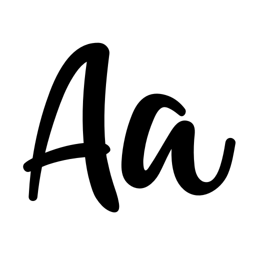 Determine Font preview