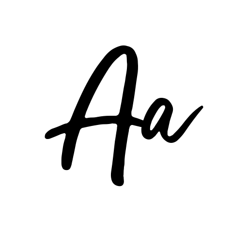 Display Signature Brush Font preview