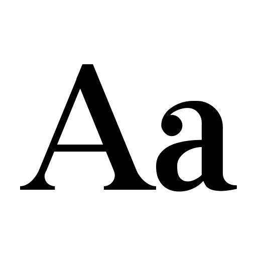 Emphatic Font preview