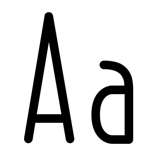 Everest Line Font icon