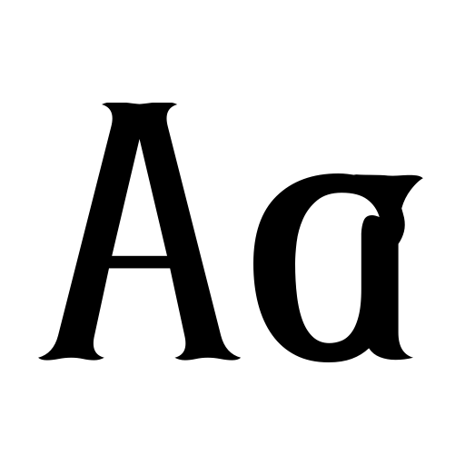 Gafineth Font preview