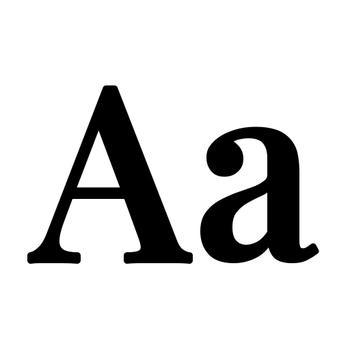 Garfield Fade Font icon