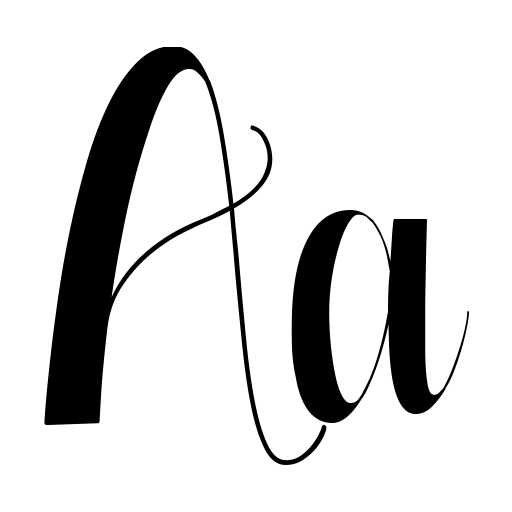 Glamhoure Font preview