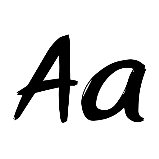 Good Friend Font icon