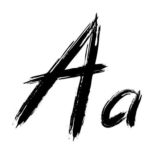 Granite Brush Font preview