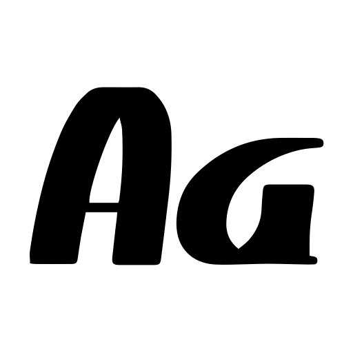 Gravity Force Font icon