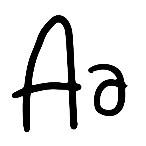 Guide Notes Font preview
