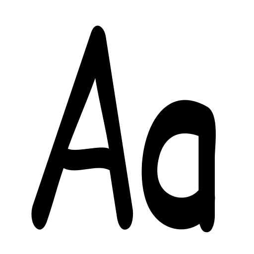 Hard Work Font preview