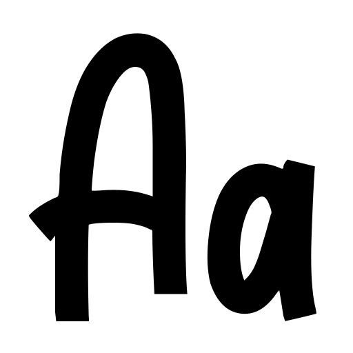 Harmony Rainbow Font preview