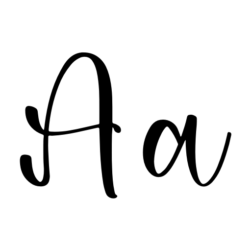 Hartini Sahrila Font preview
