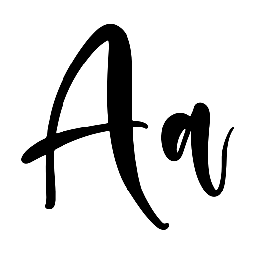 Hello Glow Font preview