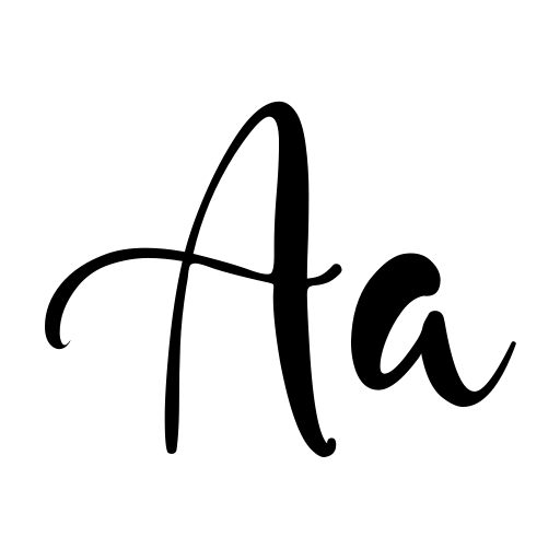 Jacqualine Script Font icon