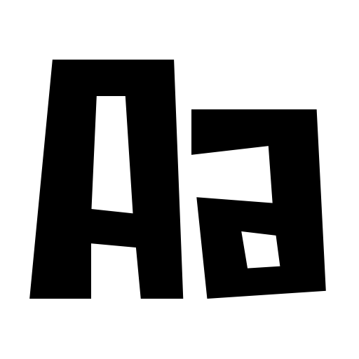 Jagged World Font preview