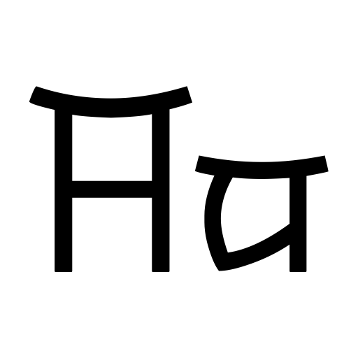 Japan Gate Font icon