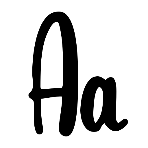 Julia Eberline Font preview