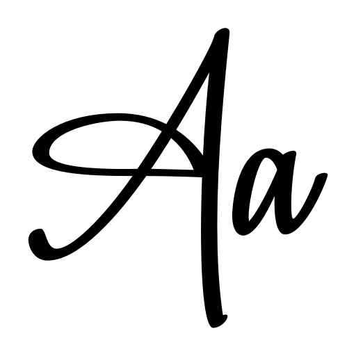 Just Enjoye Font preview