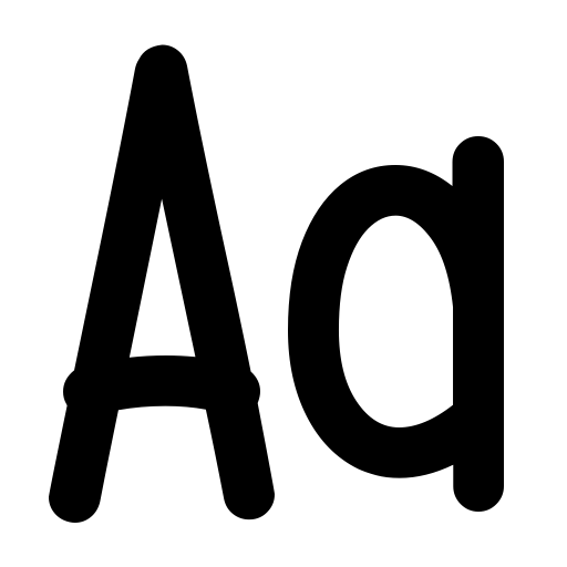 Justmore Font preview