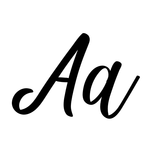 Kaligraphy Font preview