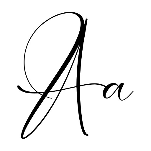 Landerful Signature Font icon