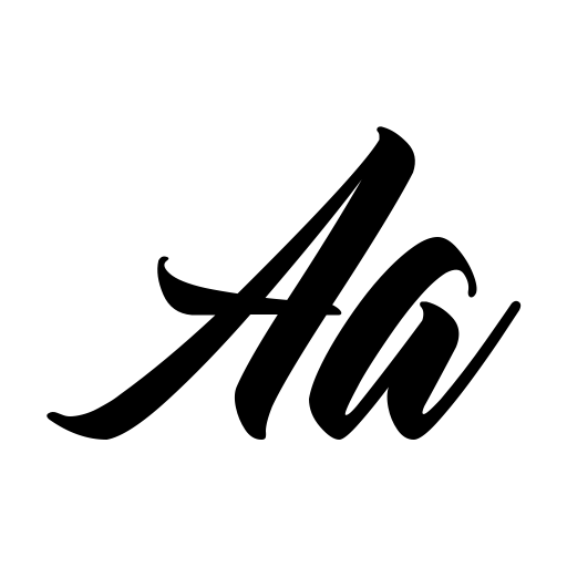 Lazybest Script Font icon