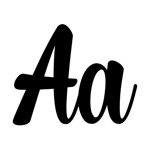 Lightning Font preview