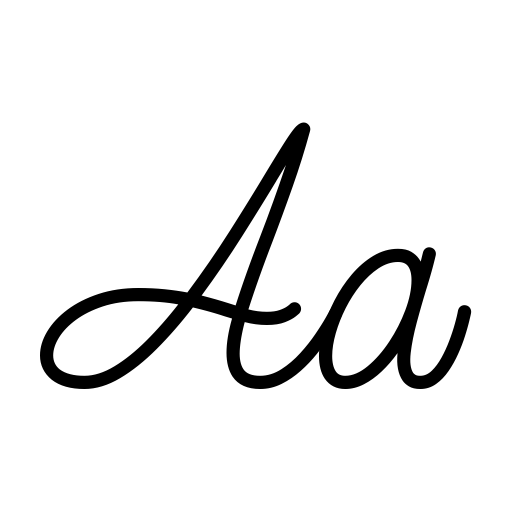 Love String Font icon