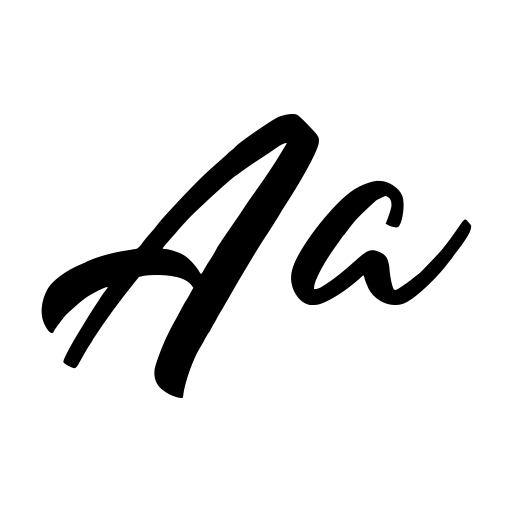Luther King Font icon