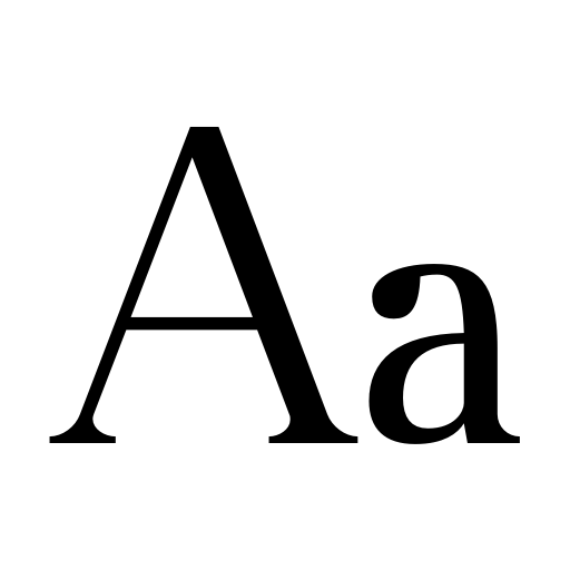 Manfitte Font icon