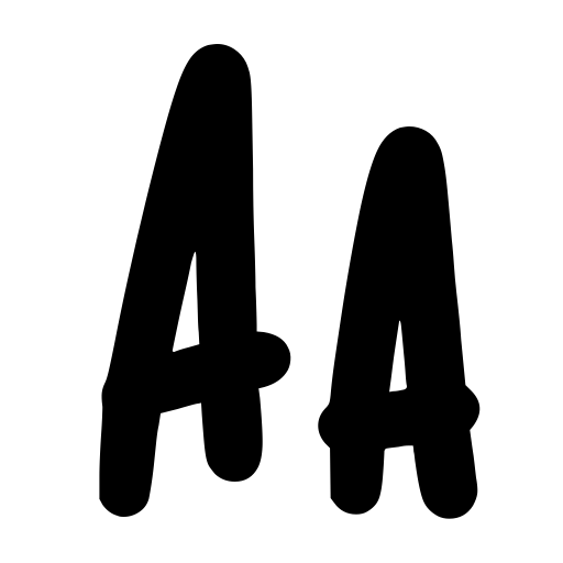 Manoline Font preview