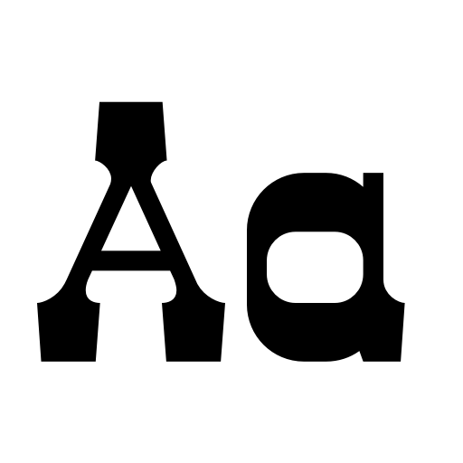 Mayor Sheriv Font icon
