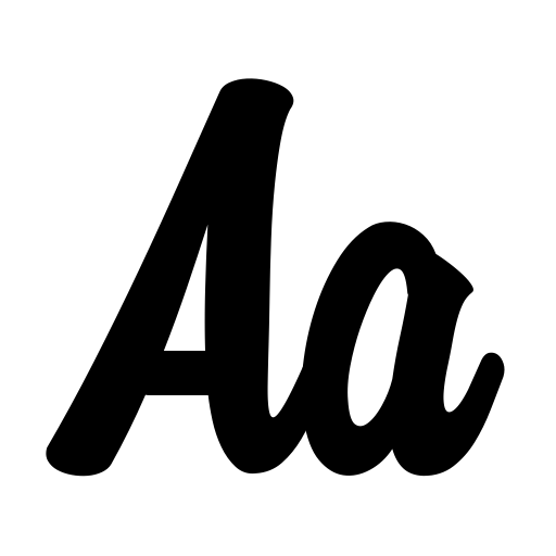 Megan Display Font icon