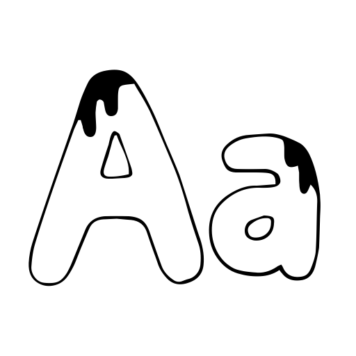 Melt Fuji Font preview
