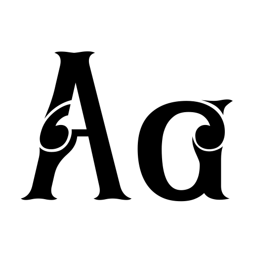 Menier Font preview