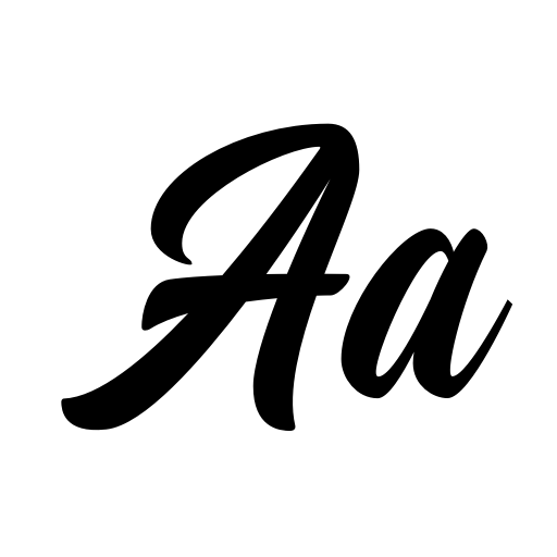 Monteners Script Font icon