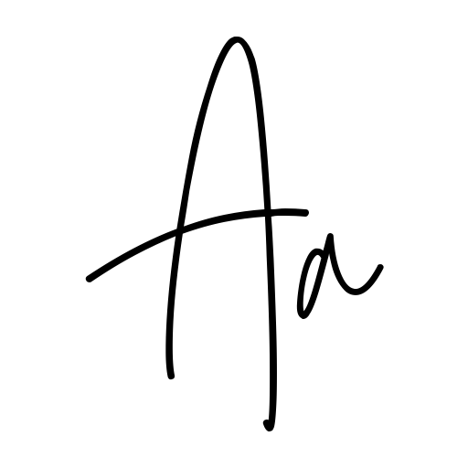 Monttrela Handwritten Font icon