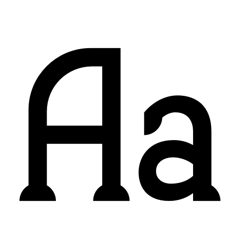 Nema Font icon
