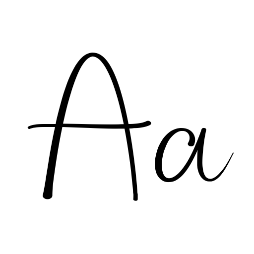 Ofalthine Caligraphy Font preview