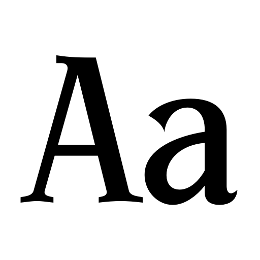 Ortusela Font icon