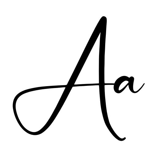 Pantherdam Signature Font preview